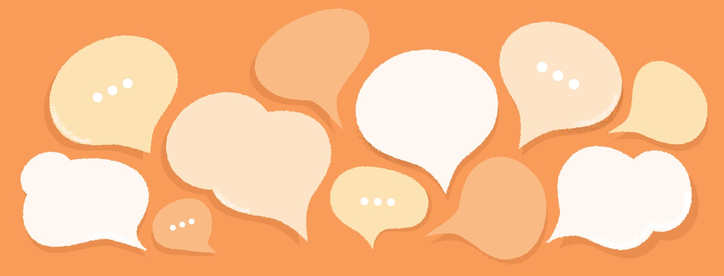 Speech bubbles
