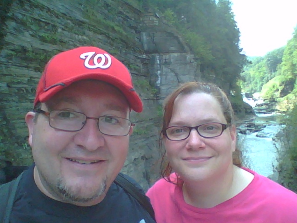 Dan and Wife Heather at Letchworth State Park